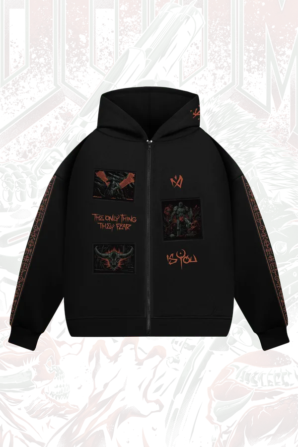 Оверсайз худи Dark Ages